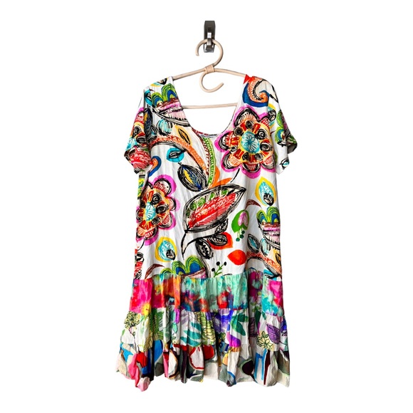 Jams World  Hattie Dress- INID Indio Wearable Art NWT Size XL W329 - Picture 7 of 13